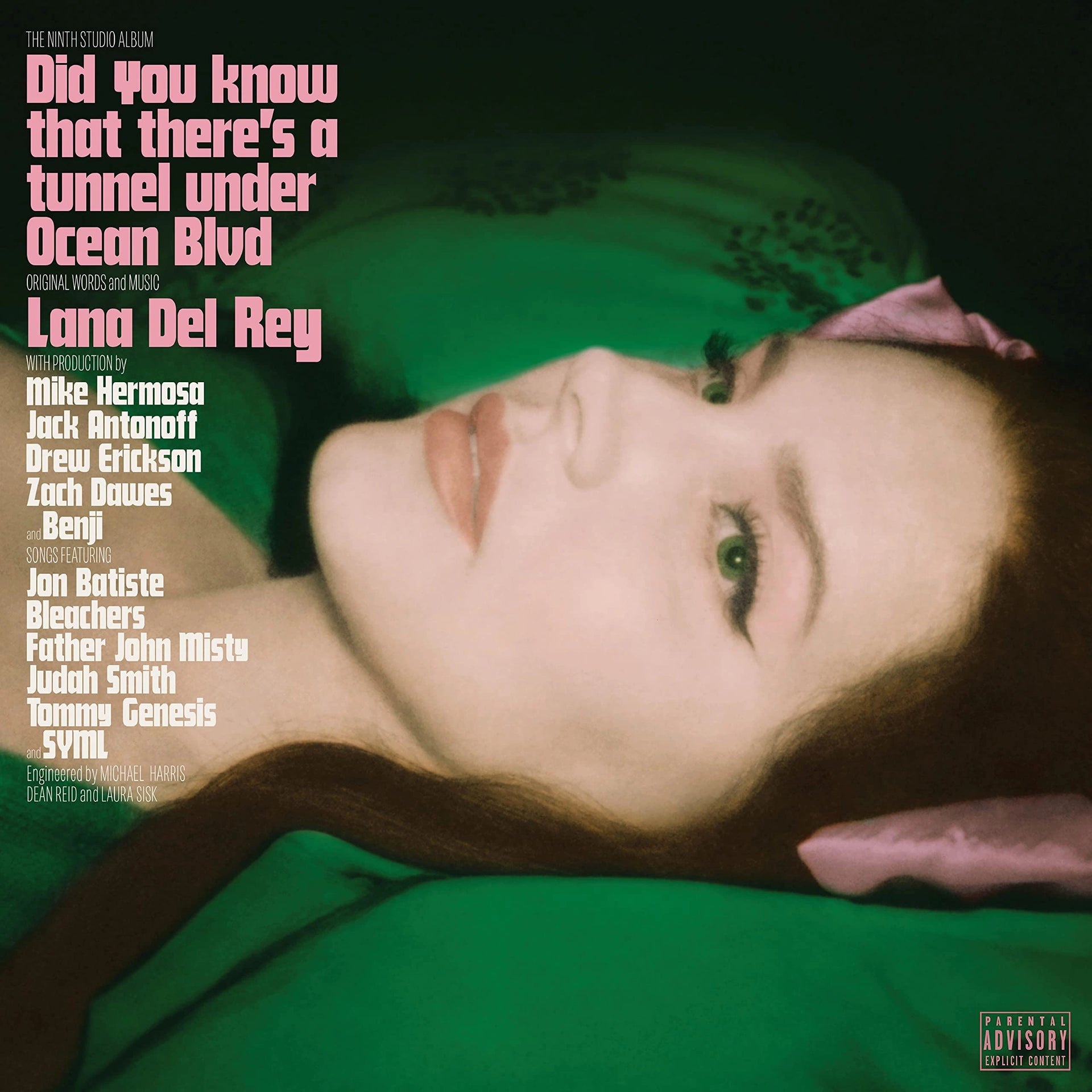 Lana Del Rey: Did You Know That There's a Tunnel Under Ocean Blvd CD (Alternate Cover)  Green