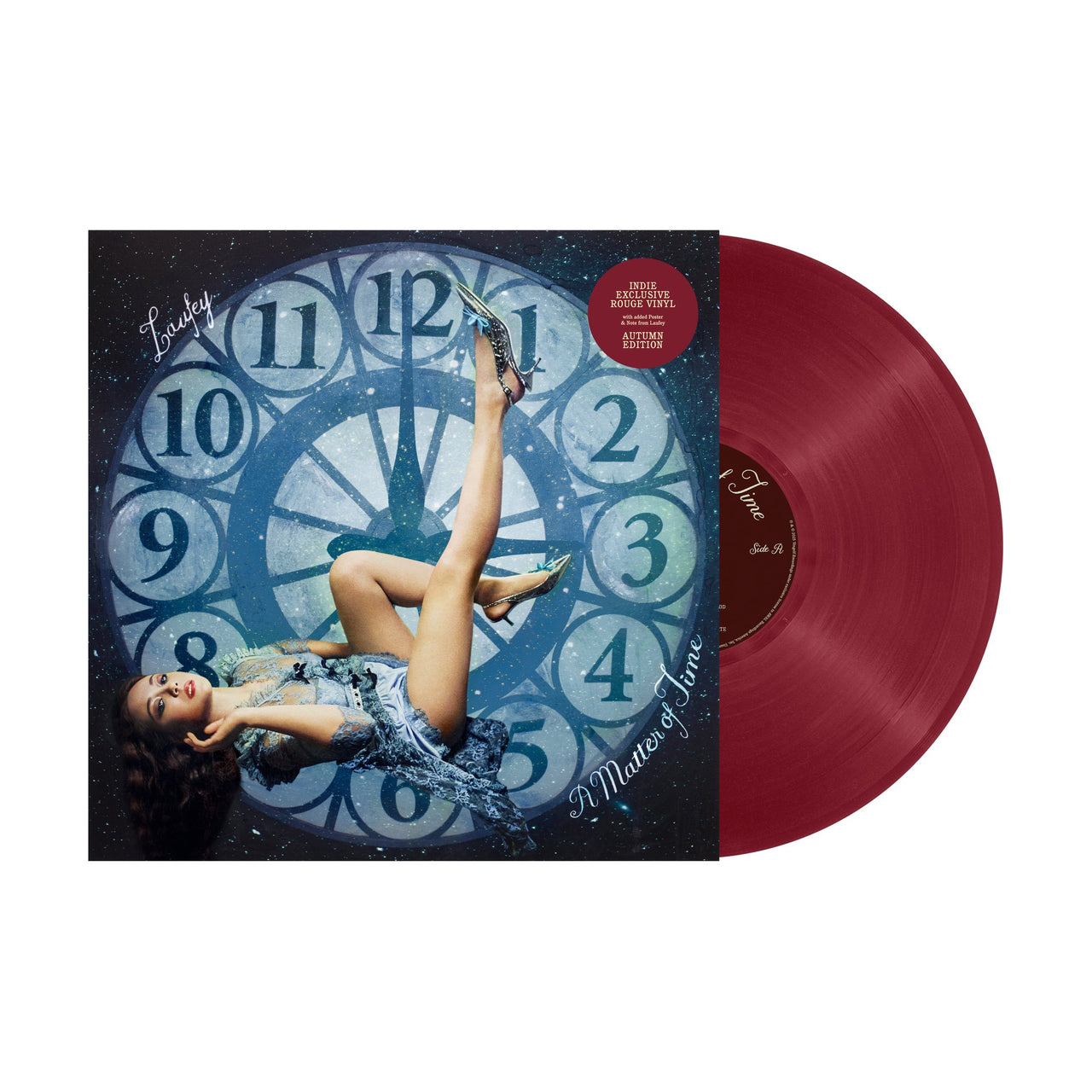 Laufey: A Matter of Time Vinyl LP (Autumn Edition Red, Bonus 7")