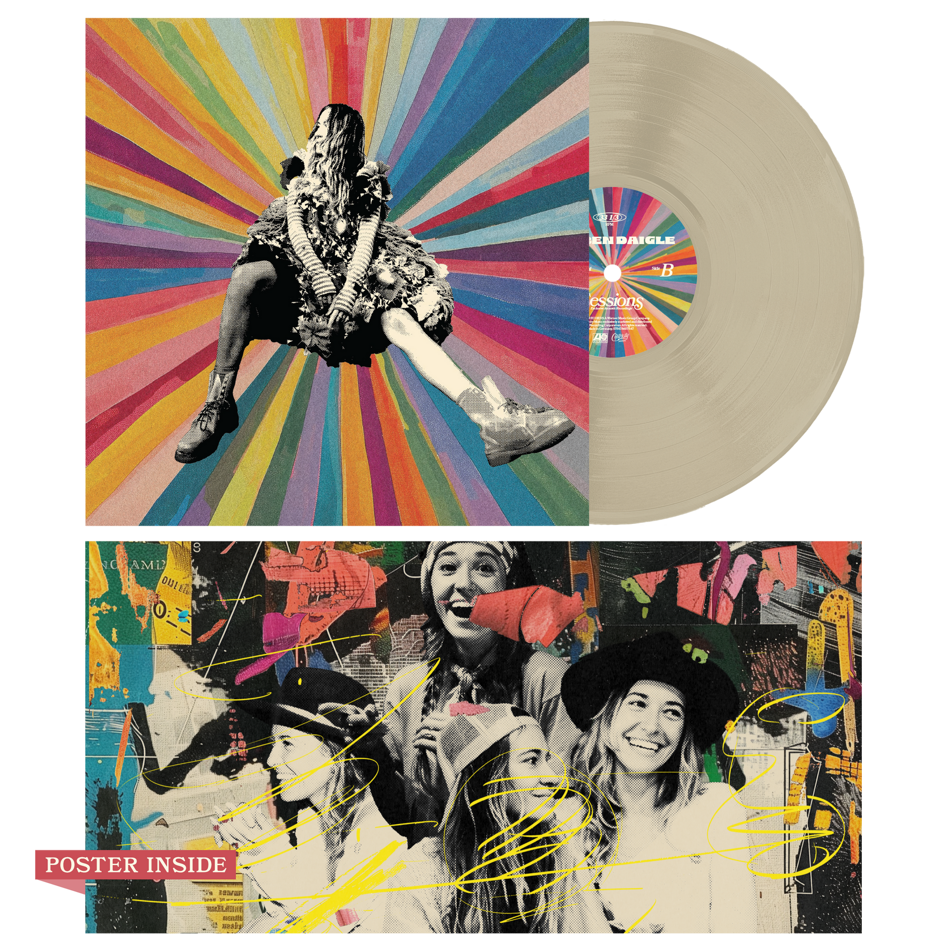 Lauren Daigle: Sessions Vinyl LP (Cream White + Poster)