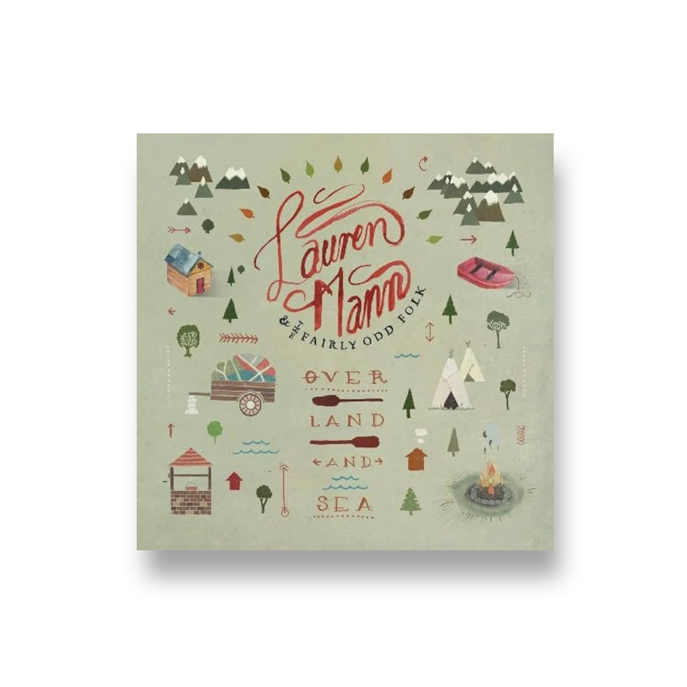 Lauren Mann & The Fairly Odd Folk: Over Land and Sea CD