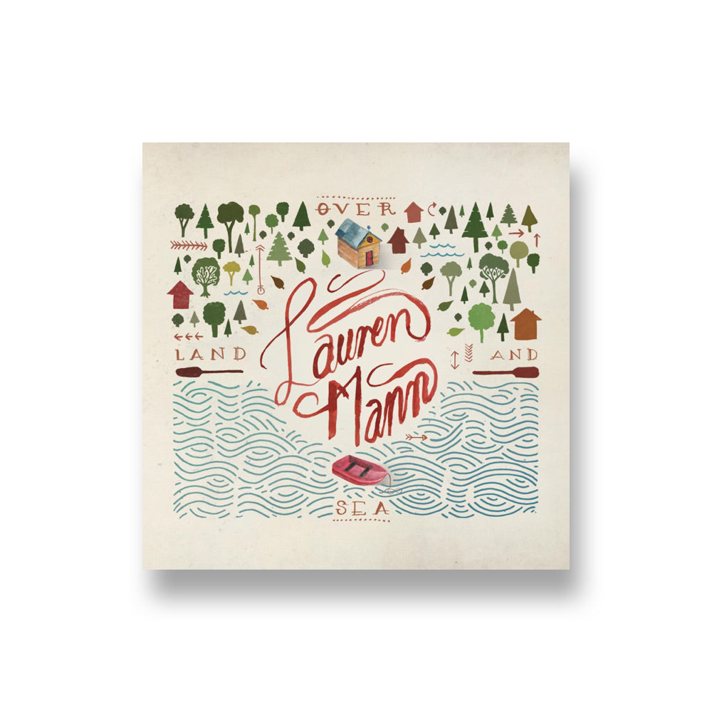 Lauren Mann and The Fairly Odd Folk: Over Land and Sea Deluxe CD