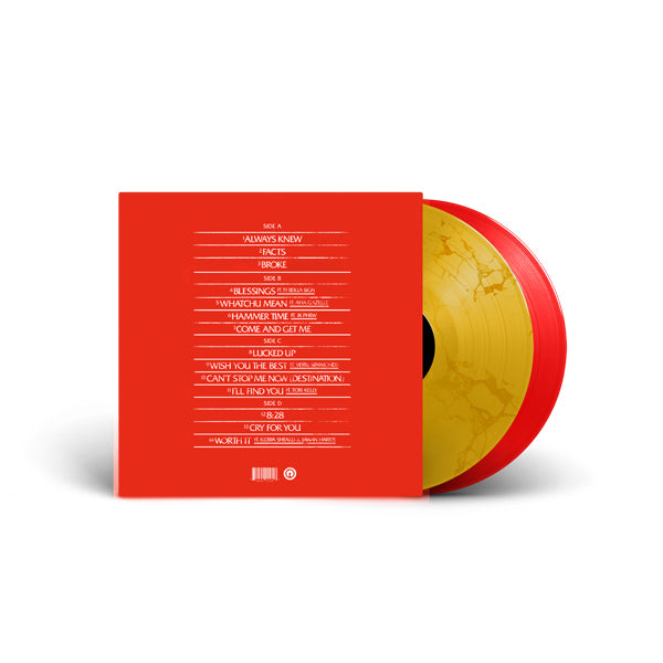 Lecrae: All Things Work Together Vinyl LP (5 Yr Anniversary, Red/Yellow)