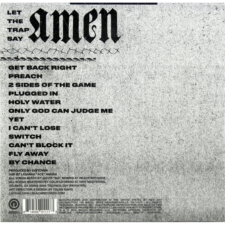 Lecrae: Let The Trap Say Amen CD