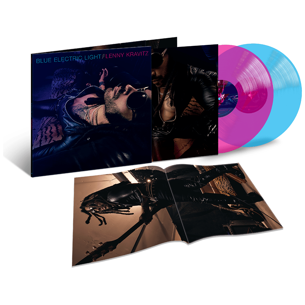 Lenny Kravitz: Blue Electric Light Vinyl LP (Pink & Blue)