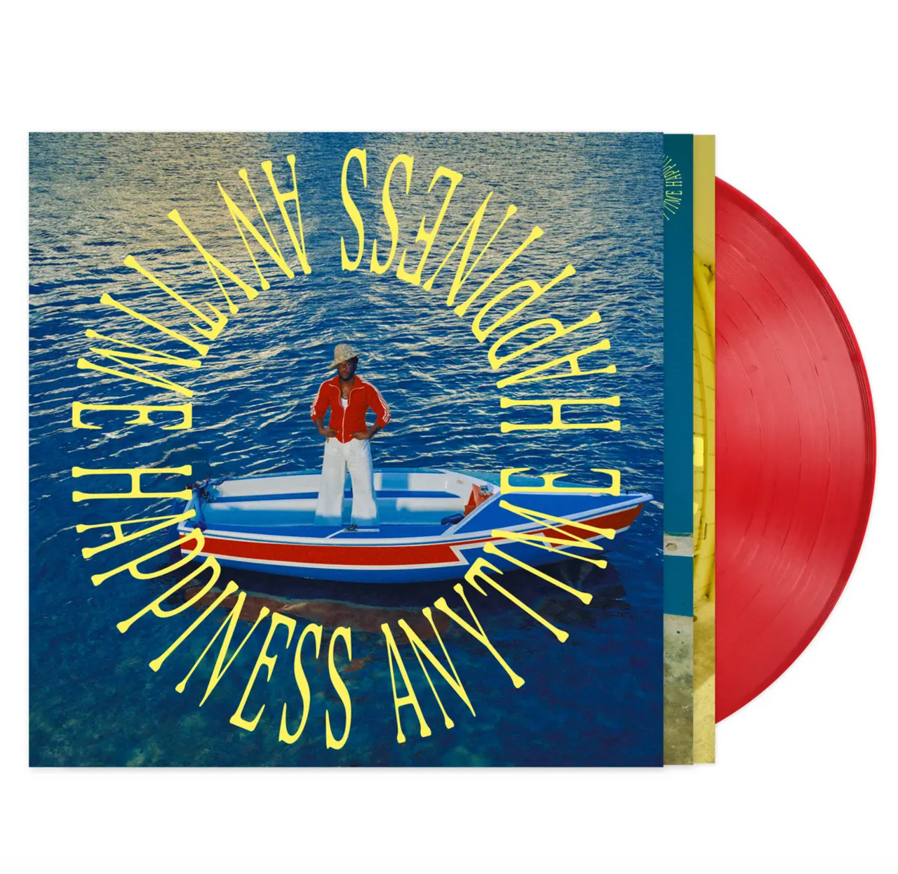 Leon Bridges: Happiness Anytime Vinyl LP (Red, Indie Exclusive)