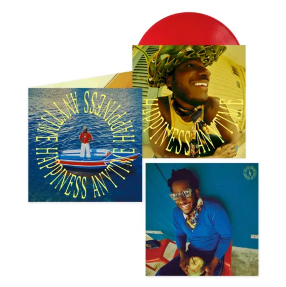 Leon Bridges: Happiness Anytime Vinyl LP (Red, Indie Exclusive)