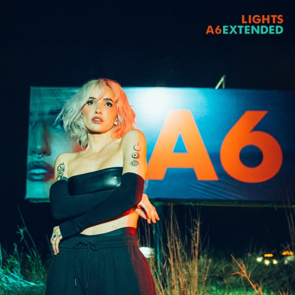 Lights: A6 Extended Vinyl LP (Orange / Teal)