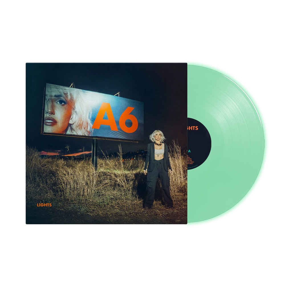 Lights: A6 Vinyl LP (Glow In The Dark)