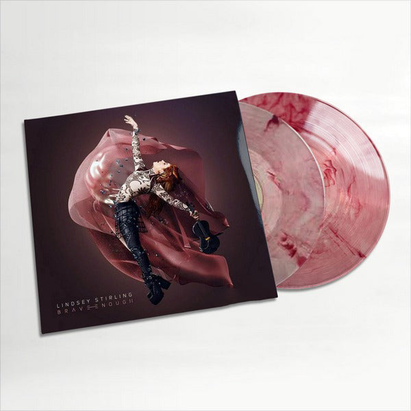 Lindsey Stirling: Brave Enough Vinyl LP (Cranberry Swirl)