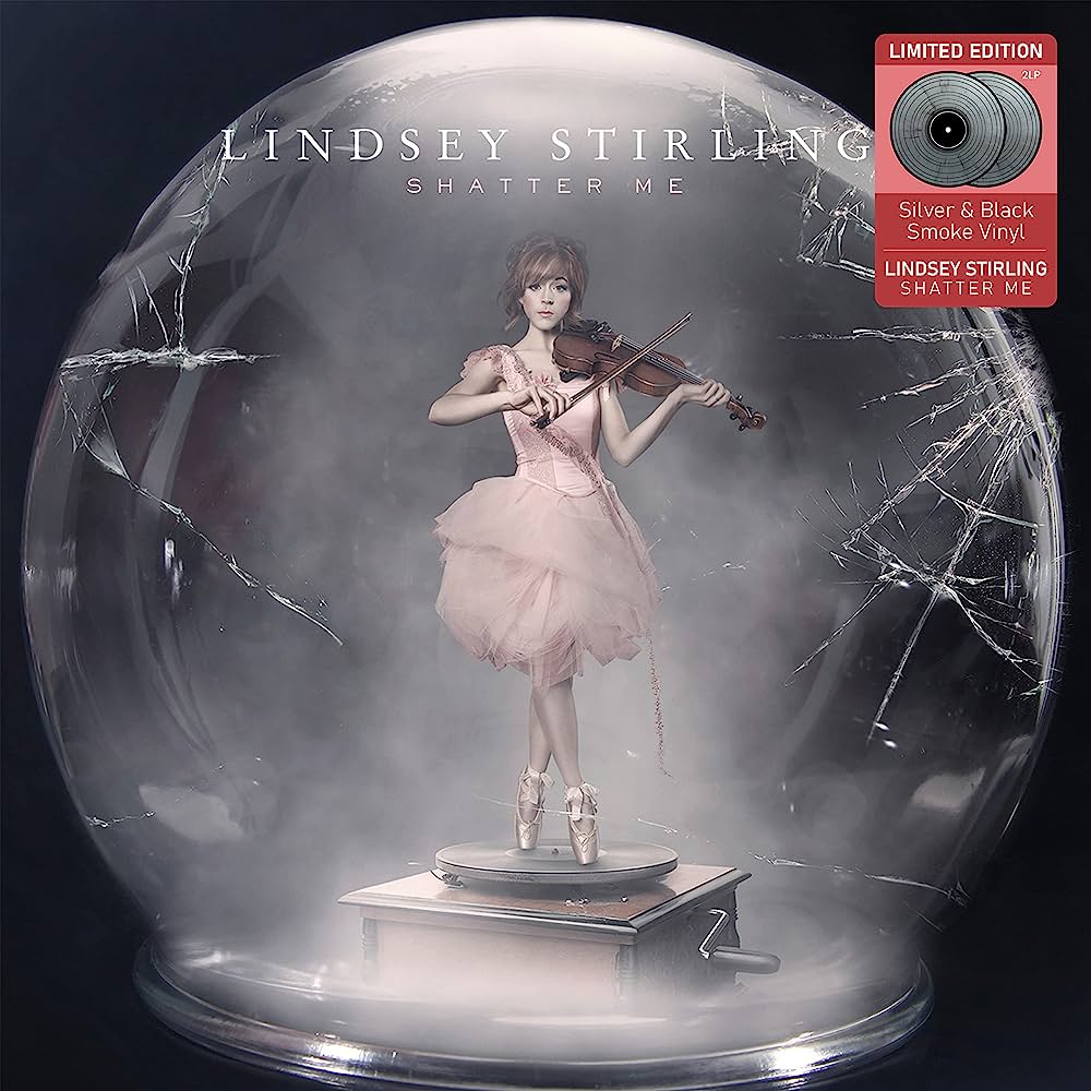 Lindsey Stirling: Shatter Me Vinyl LP (Silver & Black)