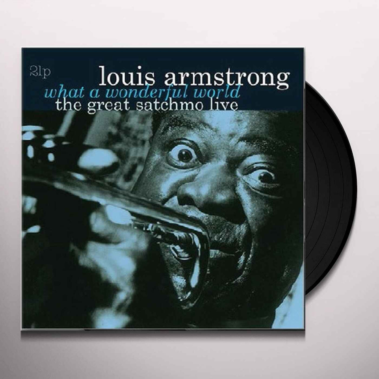 Louis Armstrong: What A Wonderful World / The Great Satchmo Live Vinyl LP 