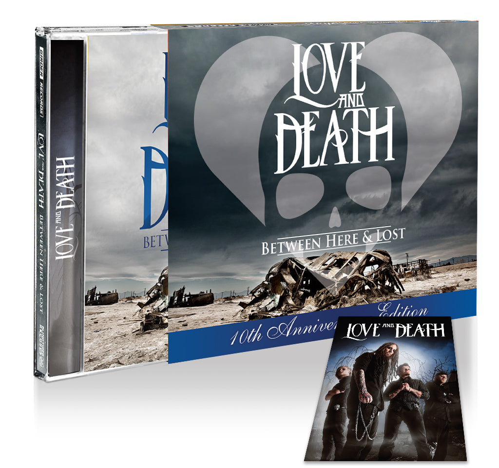 Love and Death: Between Here & Lost CD (10th Anniversary Edition)