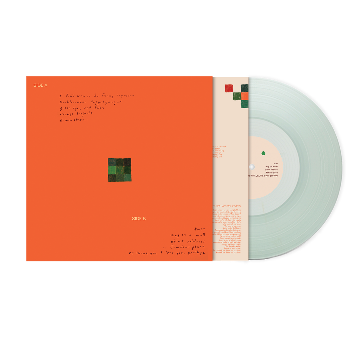 Lucy Dacus: No Burden Vinyl LP (Seaglass)