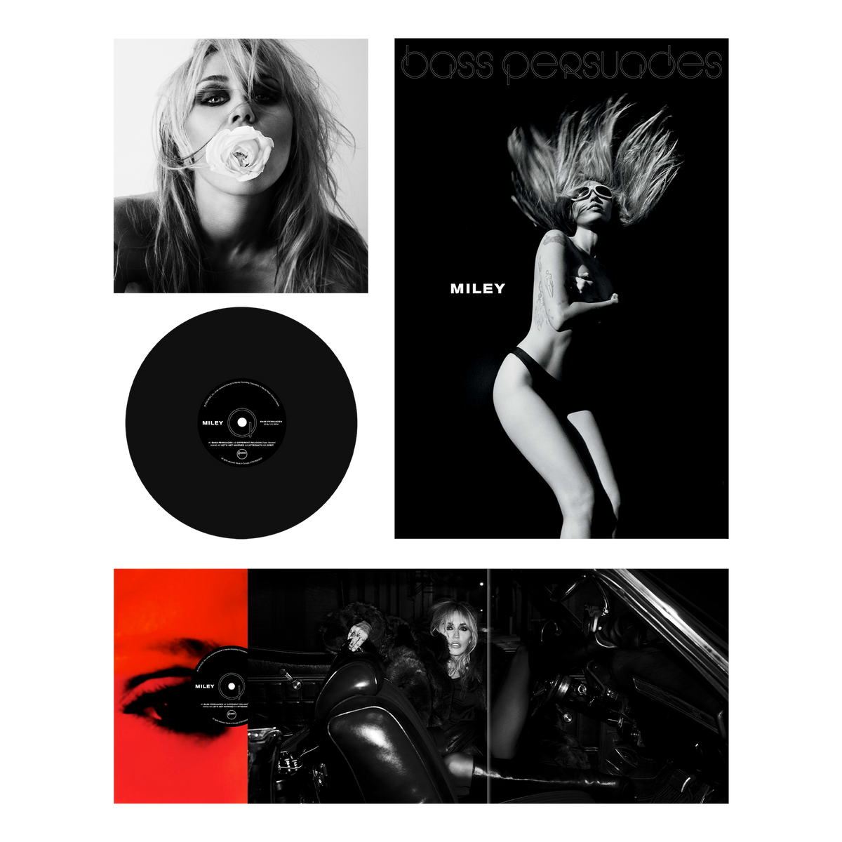 MILEY: Bass Persuades Vinyl LP
