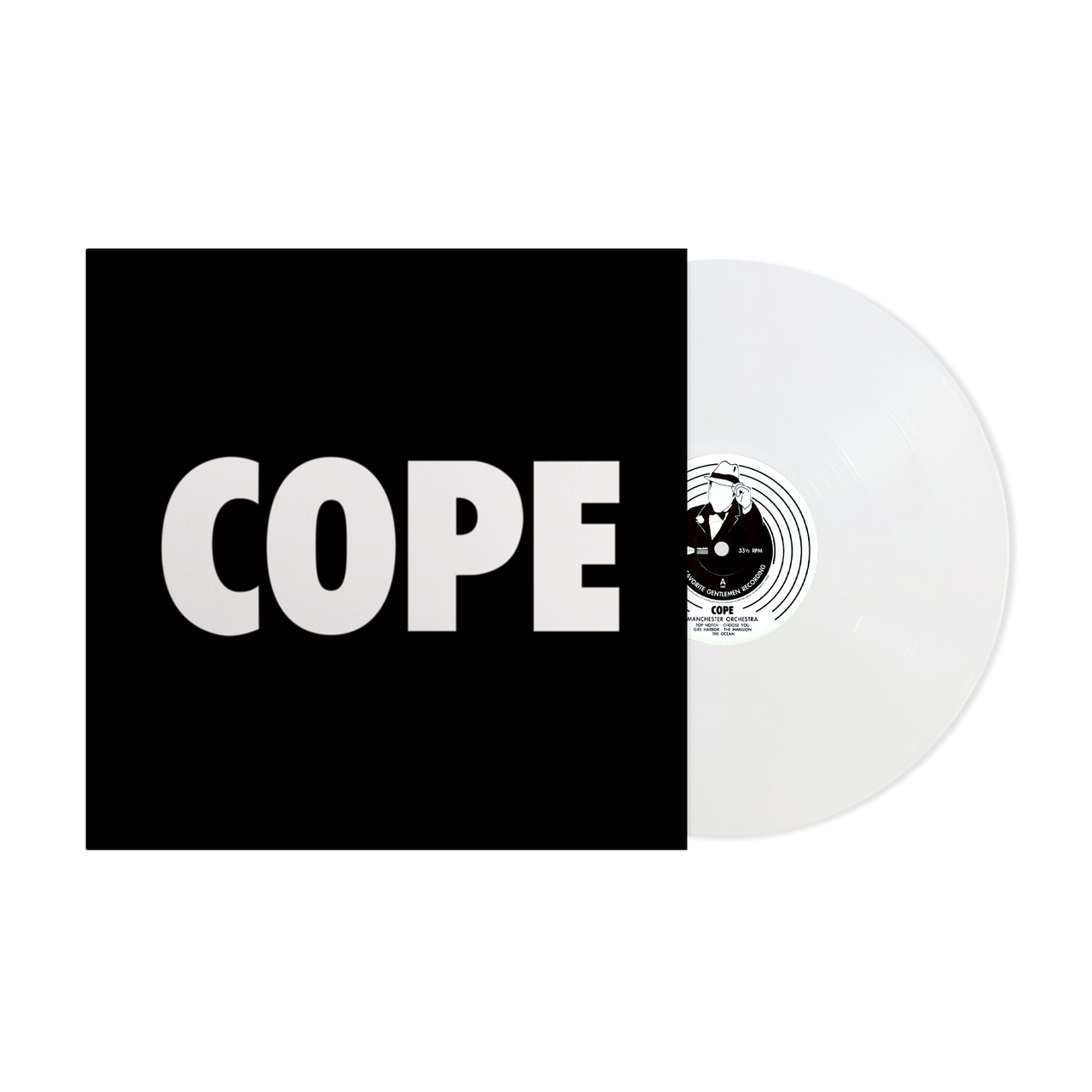 Manchester Orchestra: Cope Vinyl LP (White, 10th Anniversary)