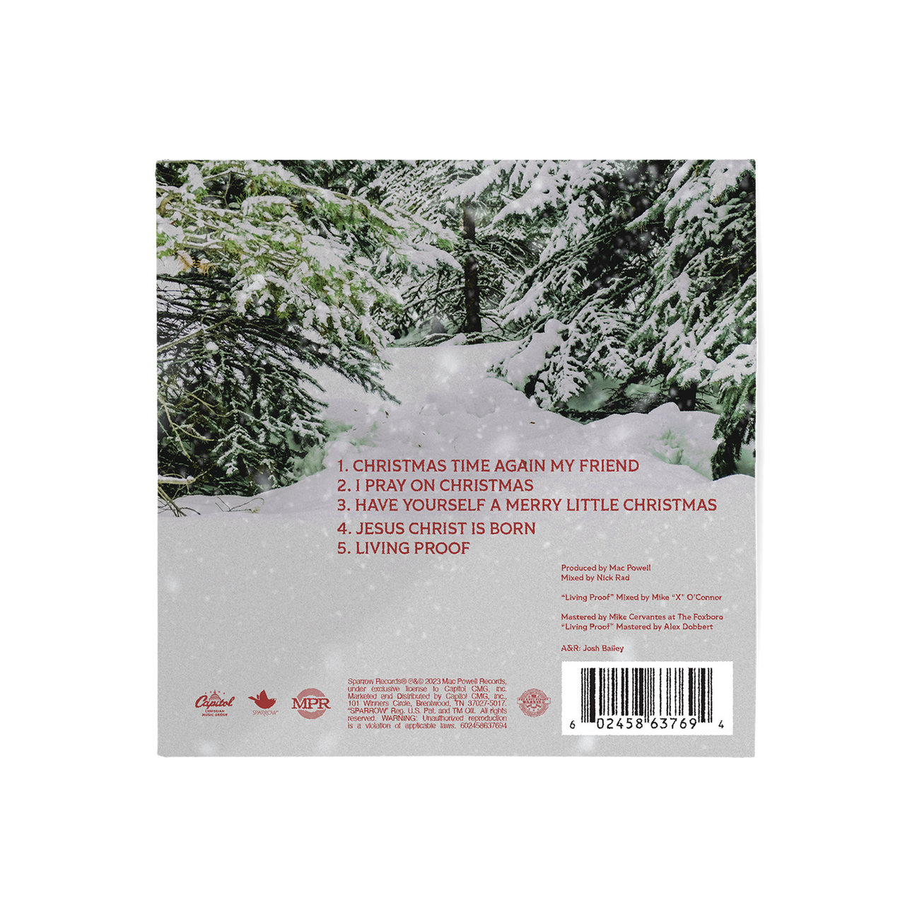 Mac Powell: Christmas CD