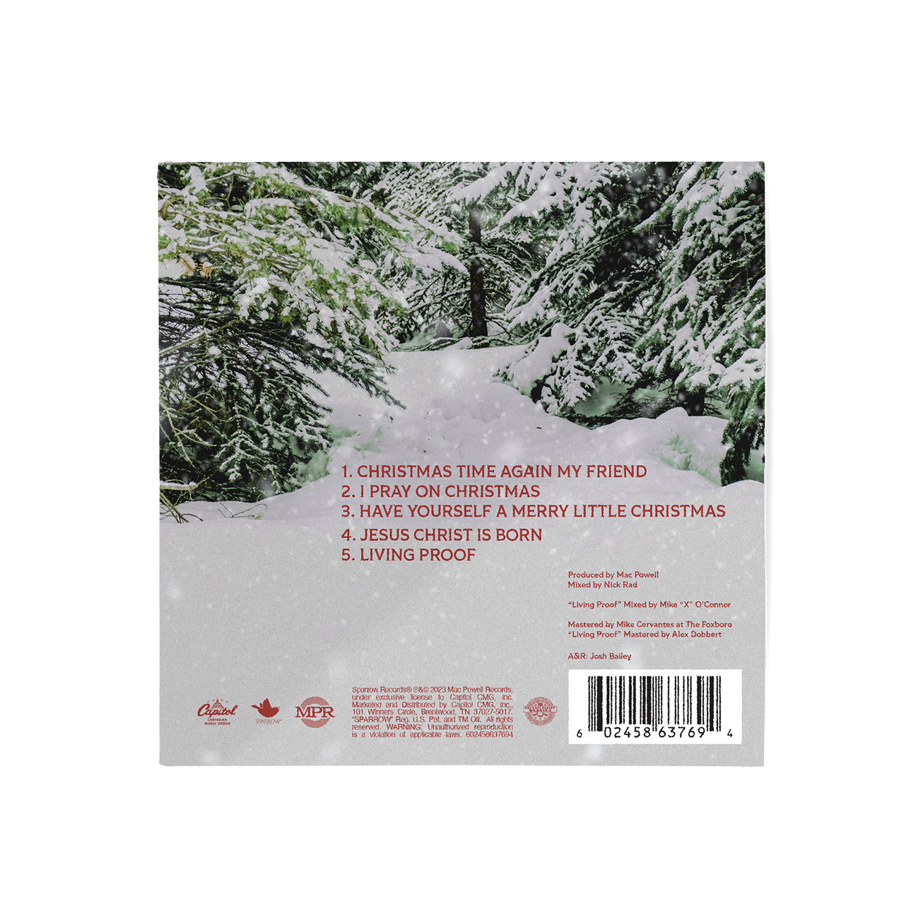 Mac Powell: Christmas CD