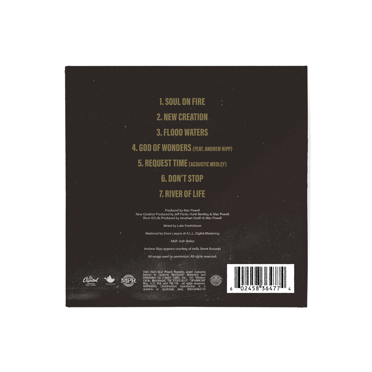 Mac Powell: Live From Red Rocks CD (Autographed)