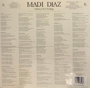 Madi Diaz: History Of A Feeling Vinyl LP (Coke Bottle Clear)