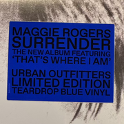 Maggie Rogers: Surrender Vinyl LP (Blue)