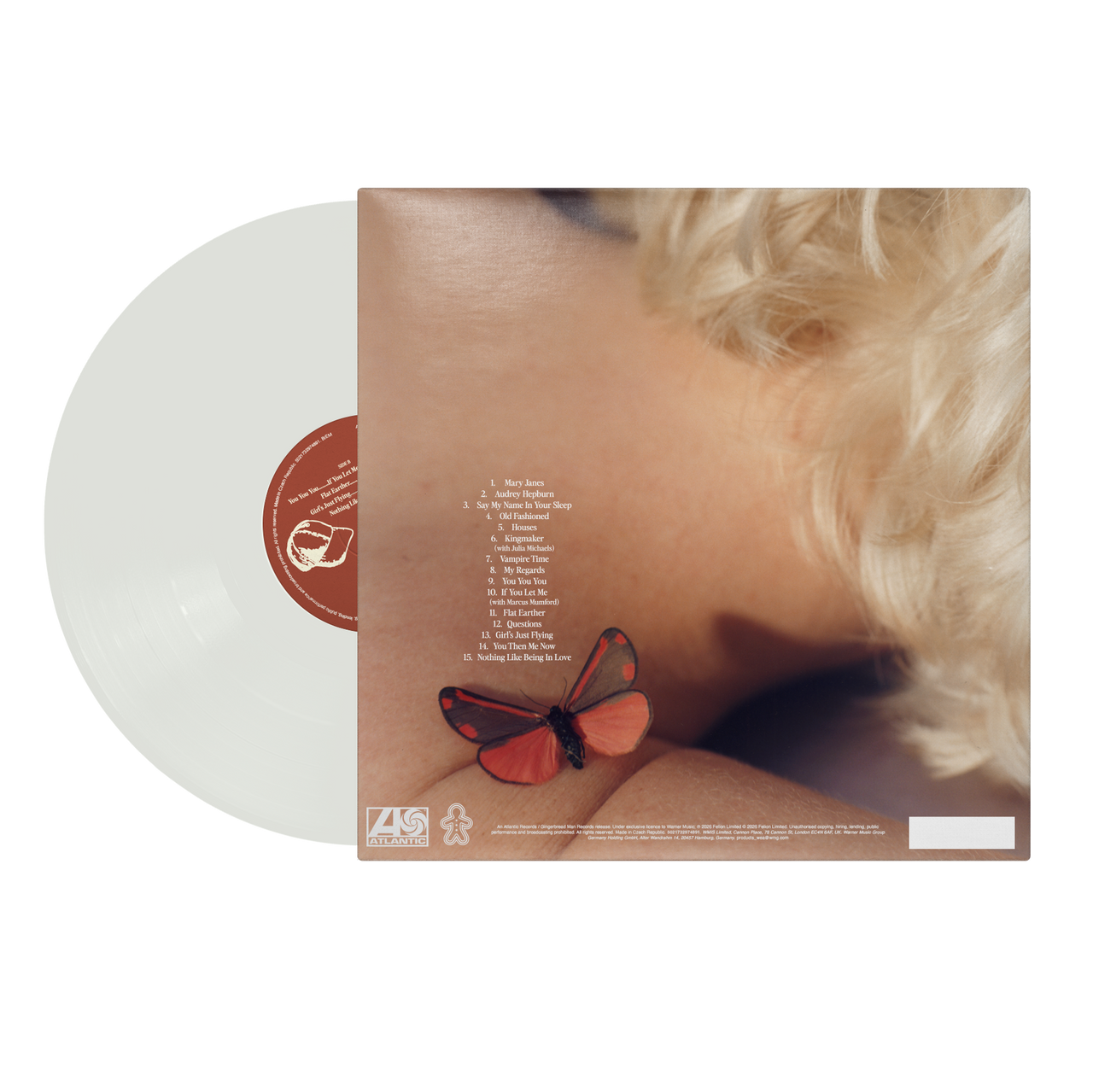 Maisie Peters: Florescence Vinyl LP (White, Alternate Moon Flower Cover)