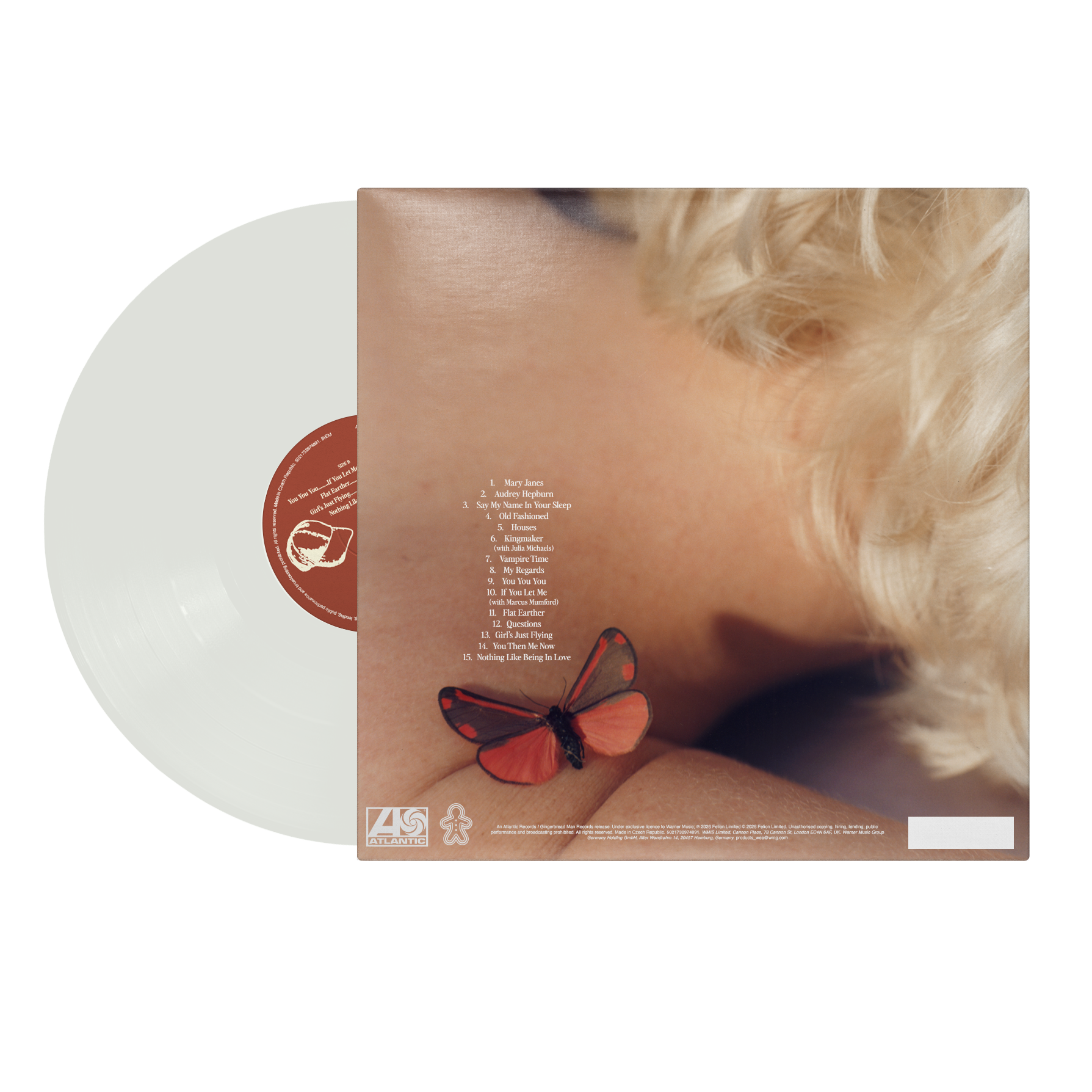 Maisie Peters: Florescence Vinyl LP (White, Alternate Moon Flower Cover)