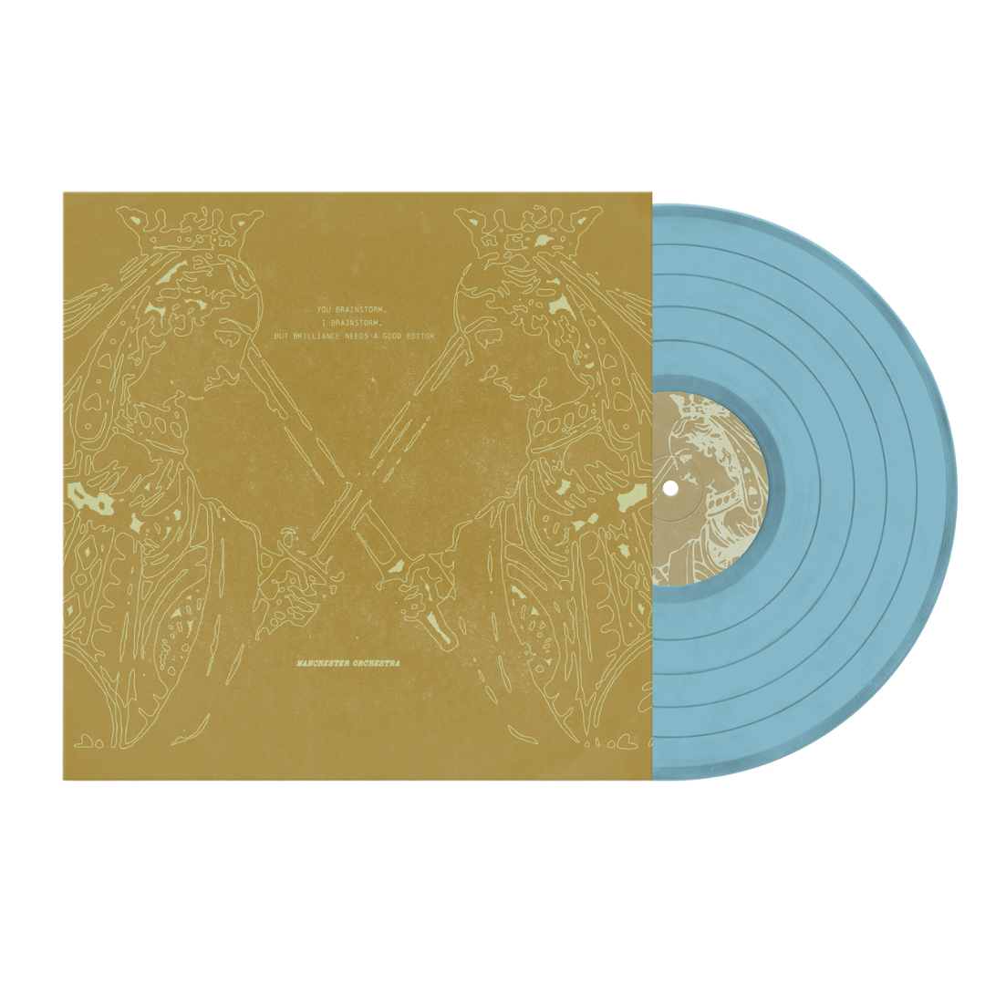 Manchester Orchestra: You Brainstorm, I Brainstorm, But Brilliance Needs a Good Editor Vinyl LP (Blue, Anniversary)