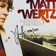 Matt Wertz: Everything In Between Vinyl LP (Orange, Autographed, Numbered)