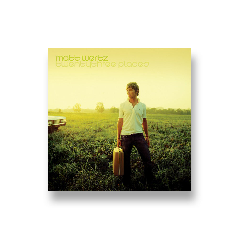 Matt Wertz: Twentythree Places CD