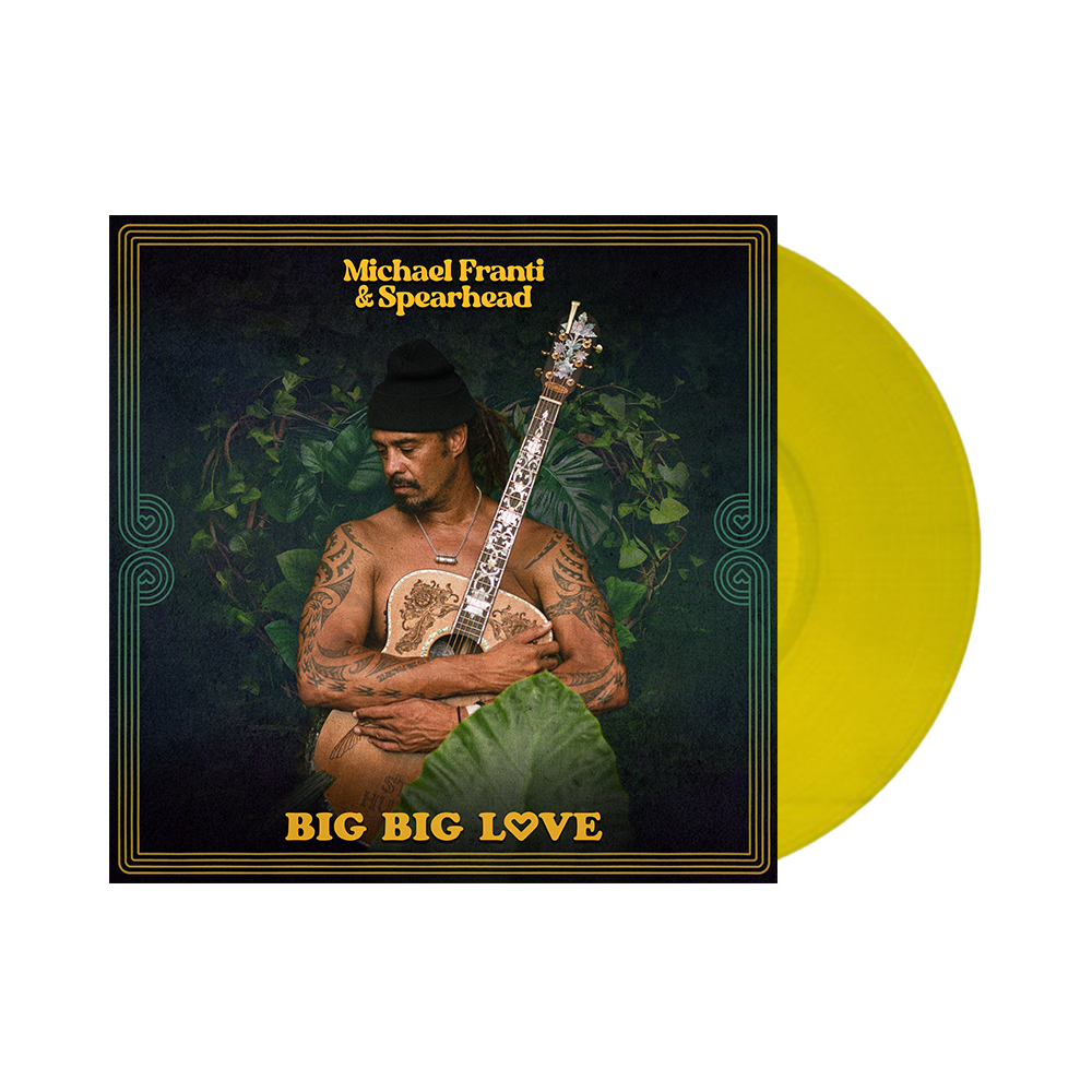 Michael Franti & Spearhead: Big Big Love Vinyl LP (Highlighter Yellow)