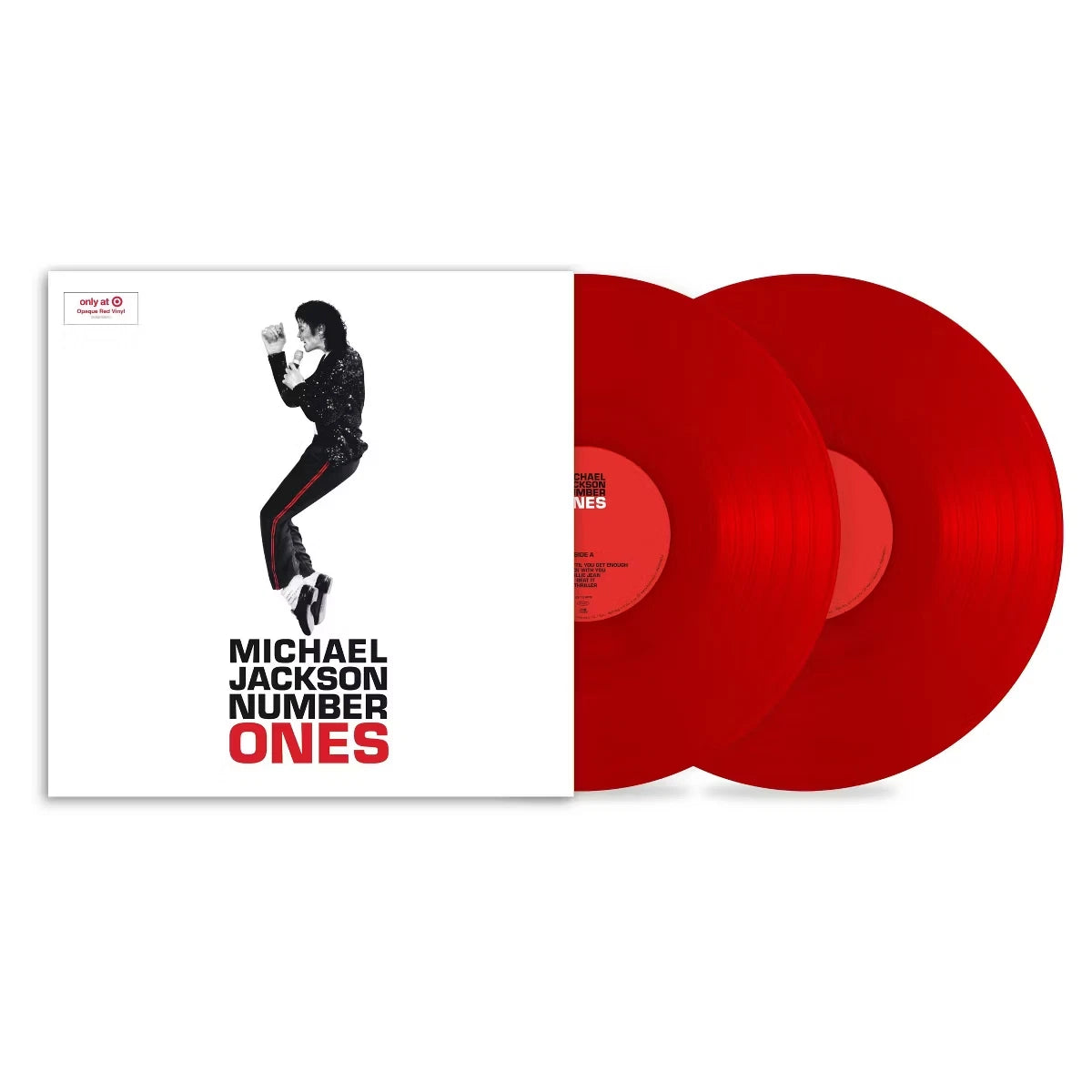 Michael Jackson: Number Ones Vinyl LP (Red)