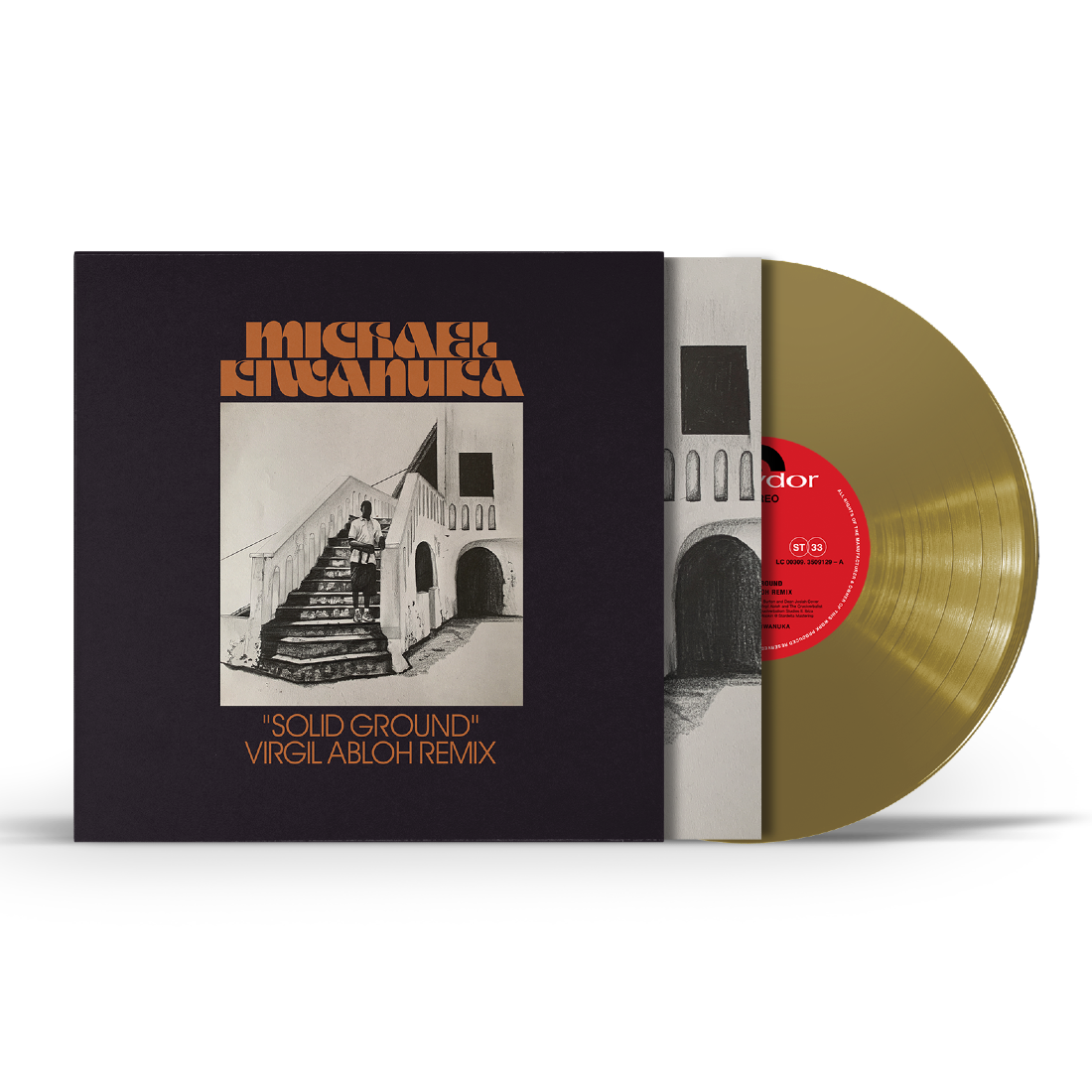 Michael Kiwanuka: Solid Ground 10" Vinyl (Limited Edition, Gold, UK Import)