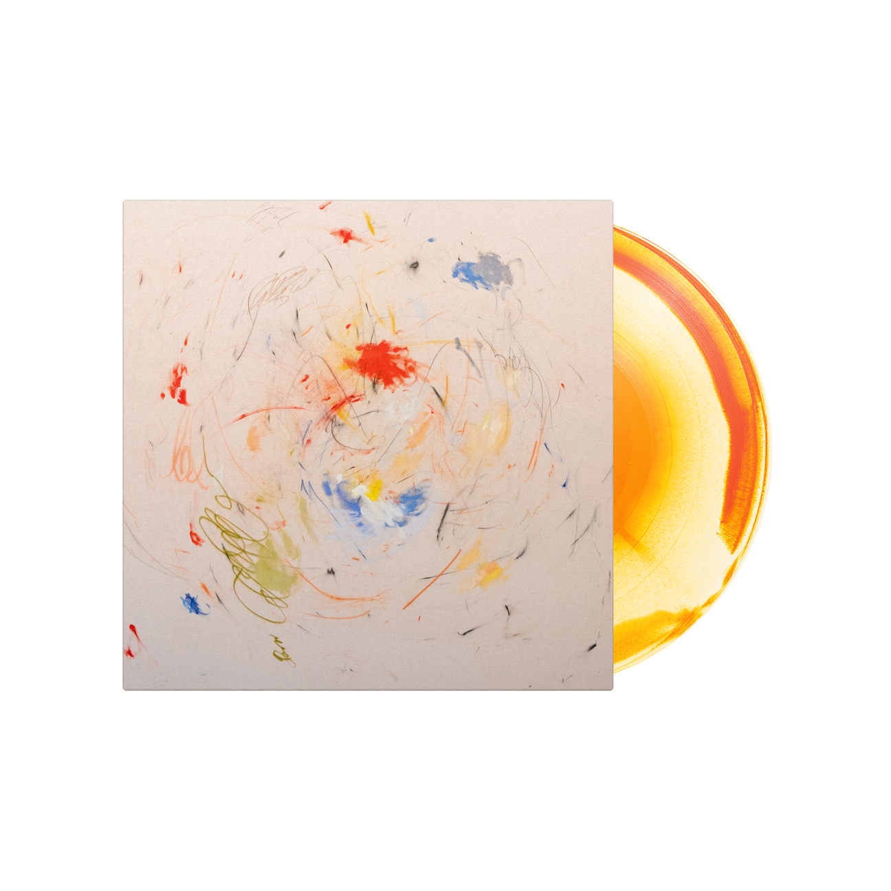 Mike Mains & The Branches: Memory Unfixed Vinyl LP (Rothko, Orange/White)