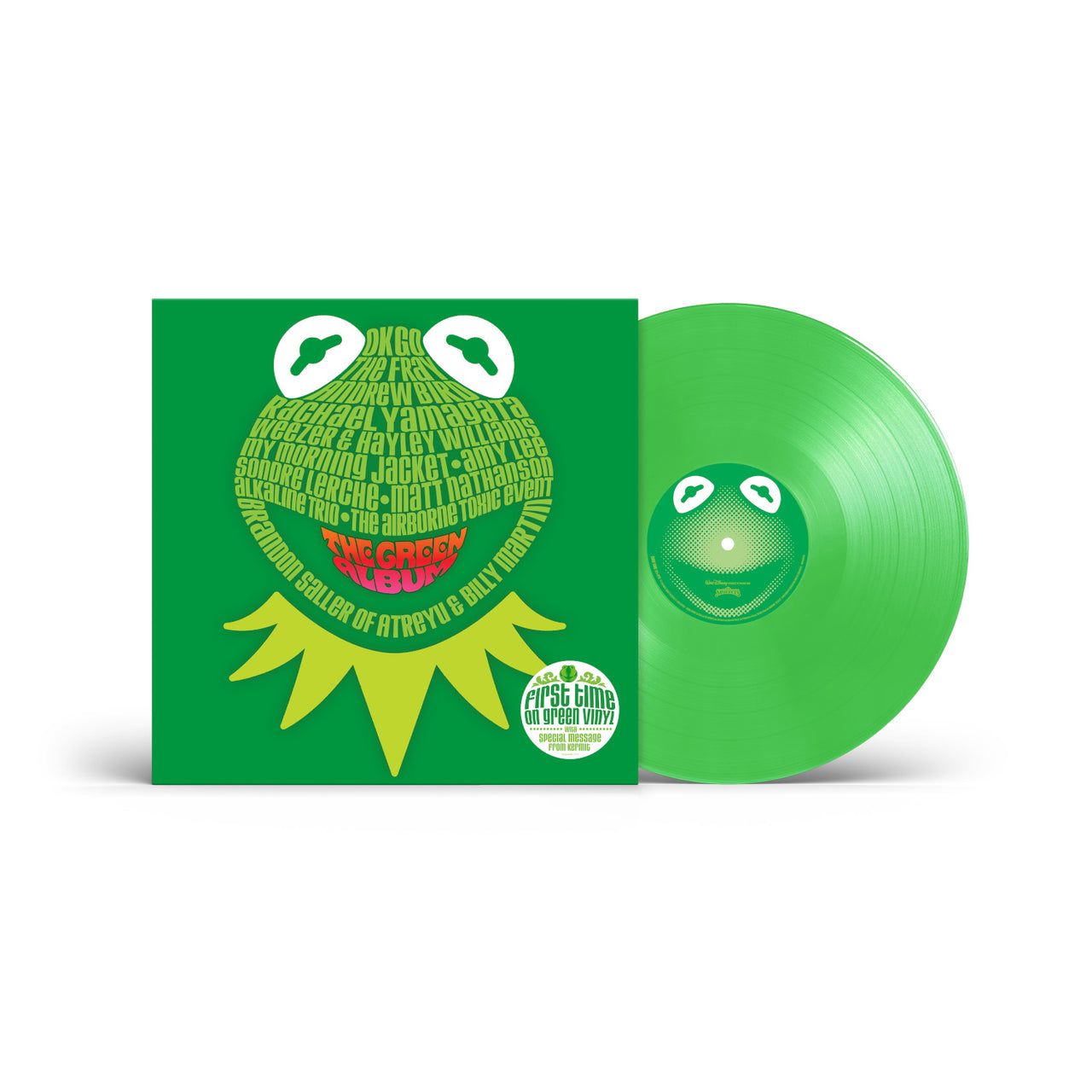 Muppets: The Green Album Vinyl LP (Green) Various Artists