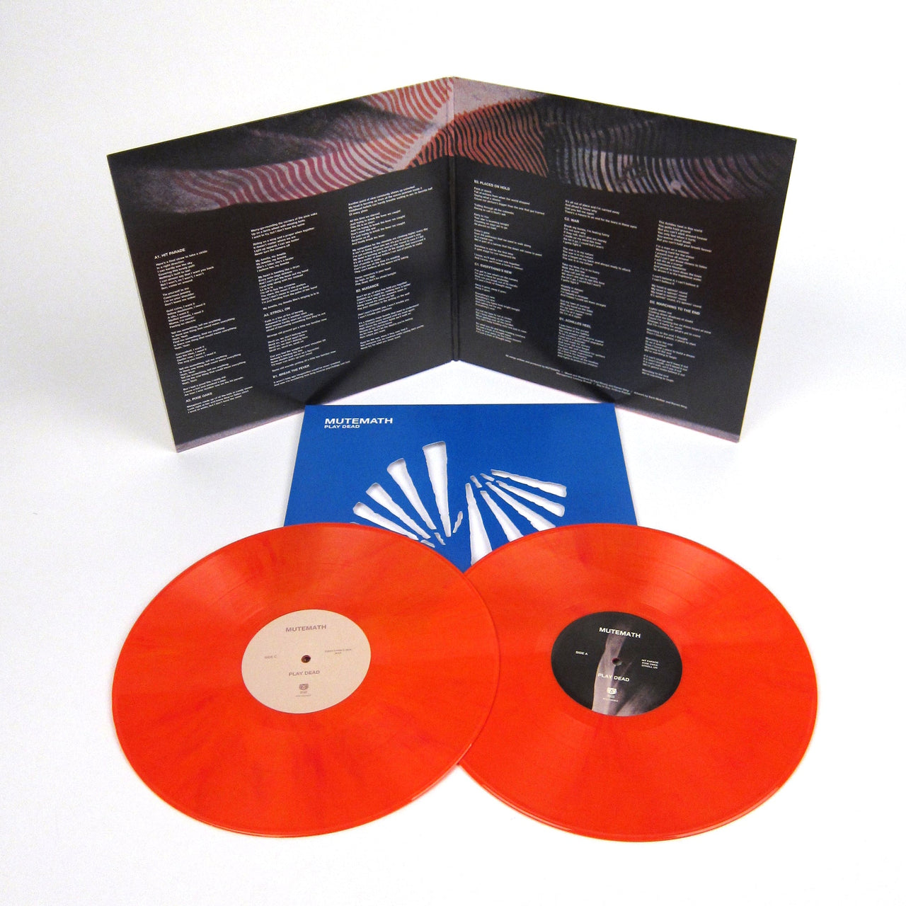 Mutemath: Play Dead Vinyl LP (Deluxe, Orange, Limited Edition)
