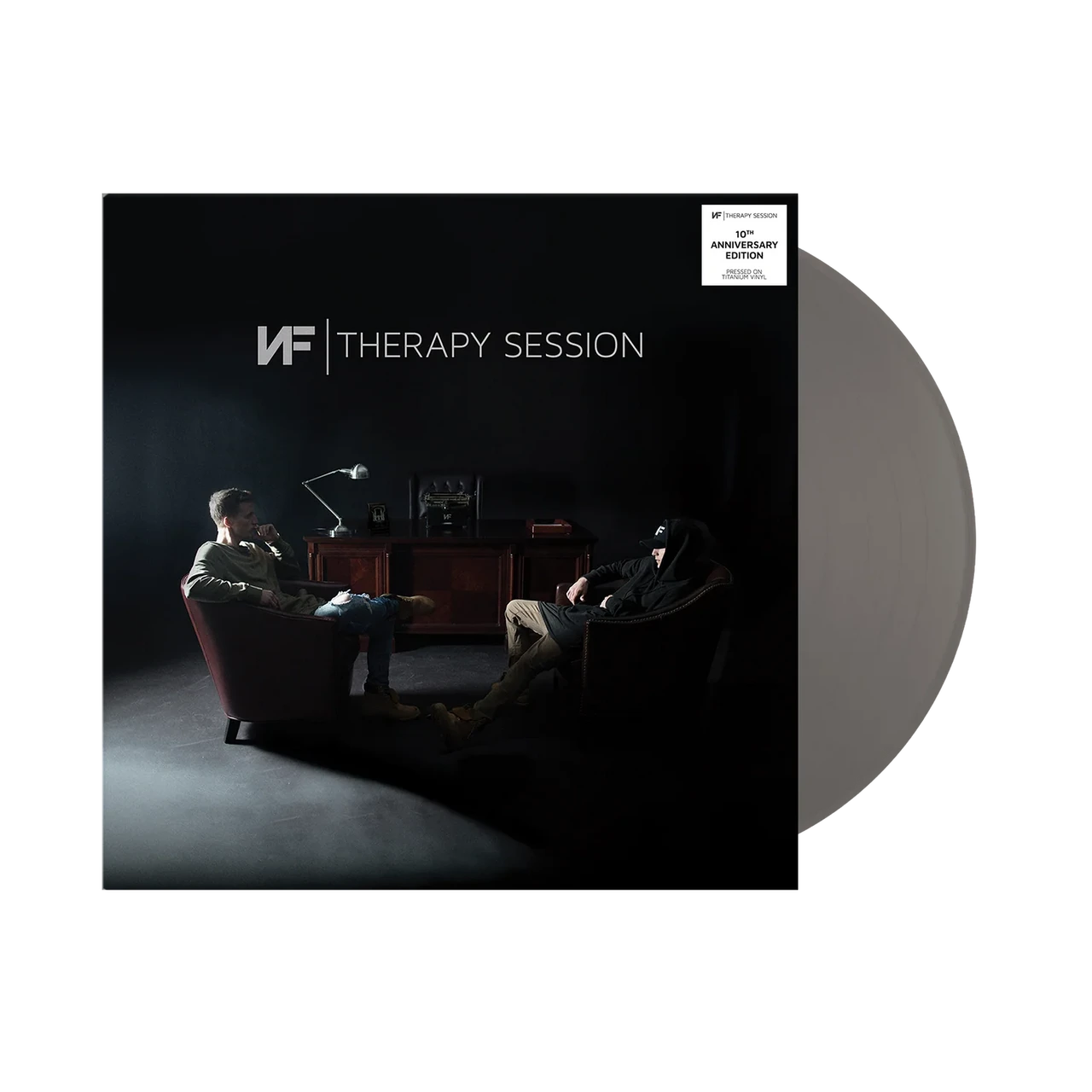 NF: Therapy Session Vinyl LP (Titanium, Anniversary Edition)