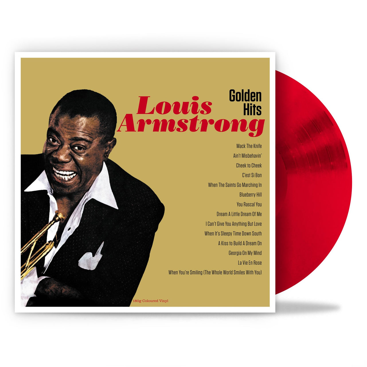 Louis Armstrong: Golden Hits Vinyl LP (Red)
