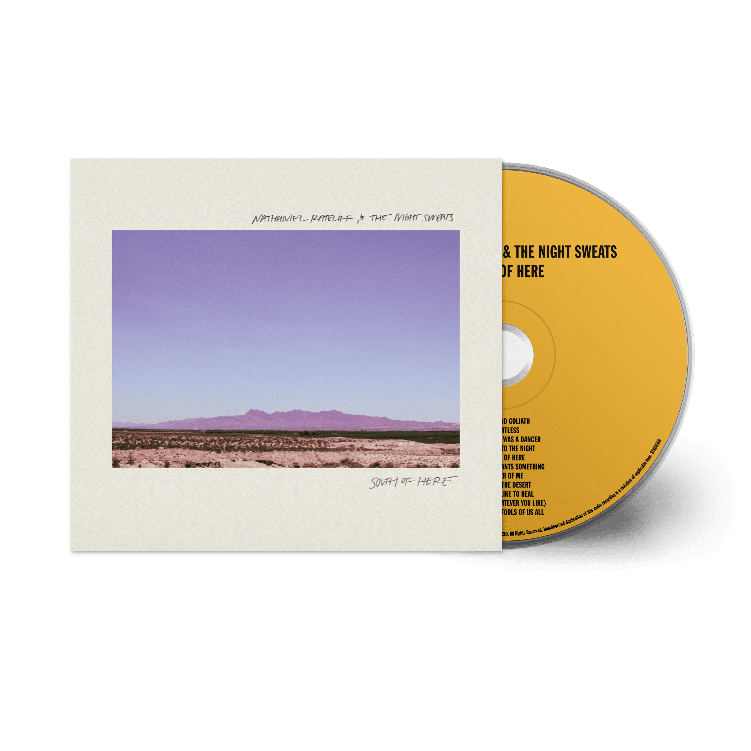 Nathaniel Rateliff & the Night Sweats: South of Here CD