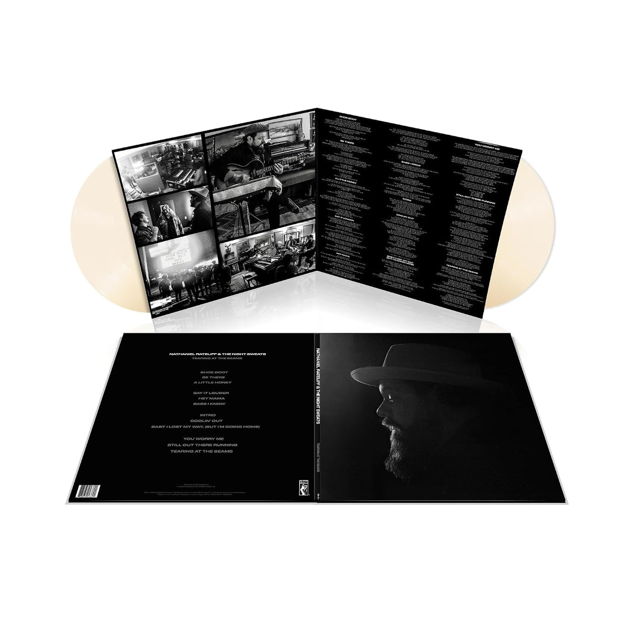 Nathaniel Rateliff & the Night Sweats: Tearing at the Seams Vinyl LP (Cream)