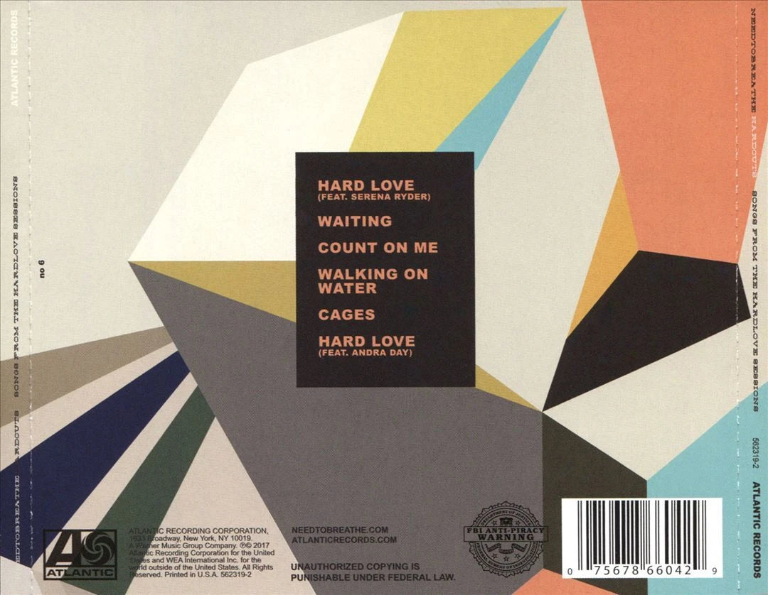 Needtobreathe: Hard Cuts - Songs From the Hard Love Sessions CD