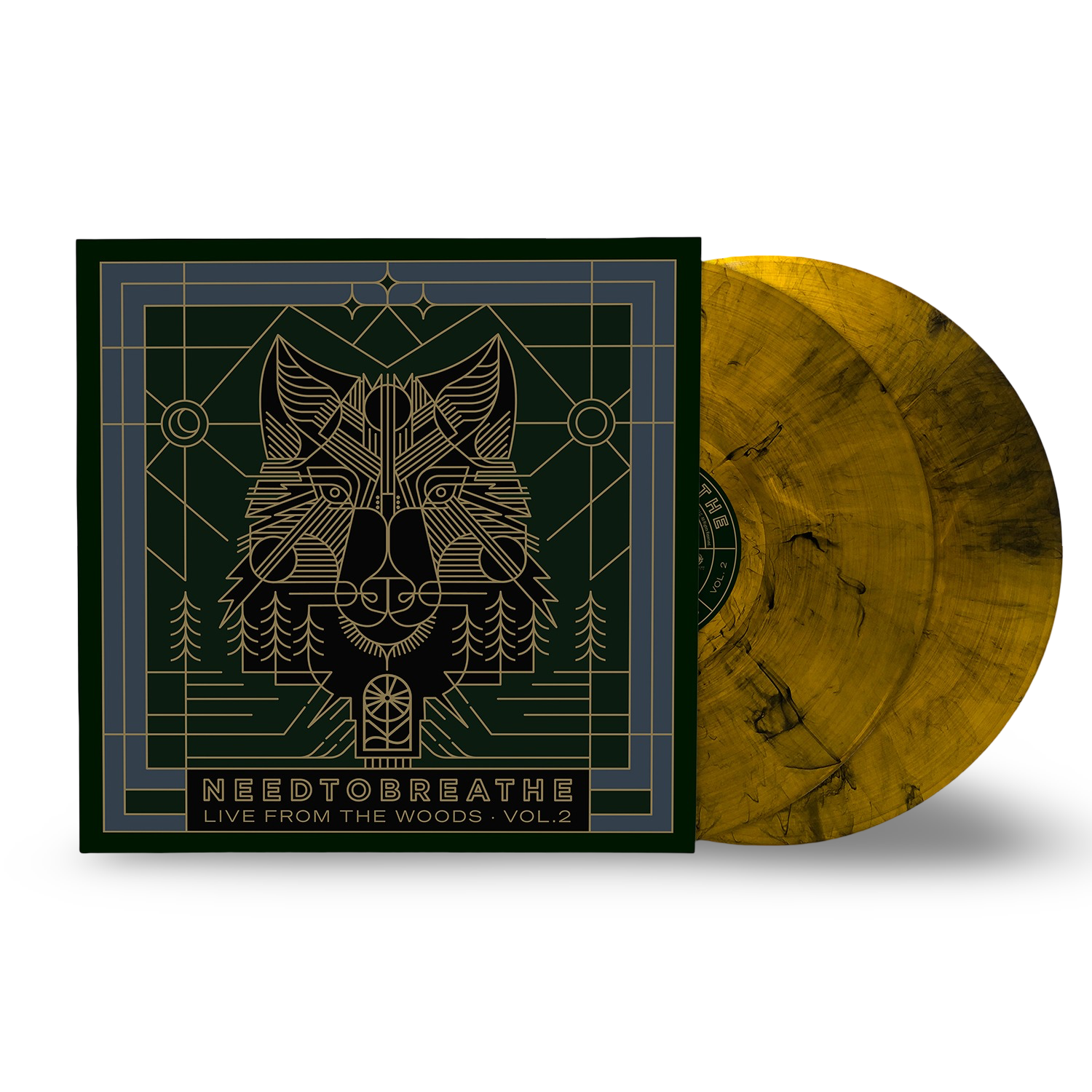 Needtobreathe: Live from the Woods Vol. 2 Vinyl LP (Amber Wave)