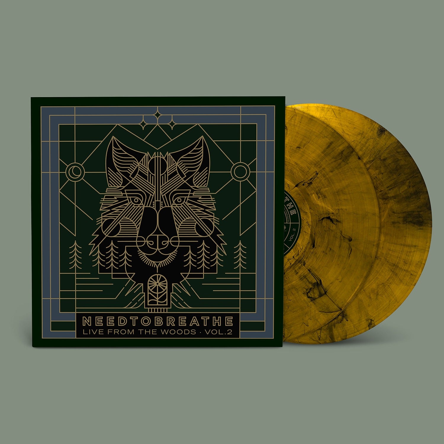 Needtobreathe: Live from the Woods Vol. 2 Vinyl LP (Amber Wave)