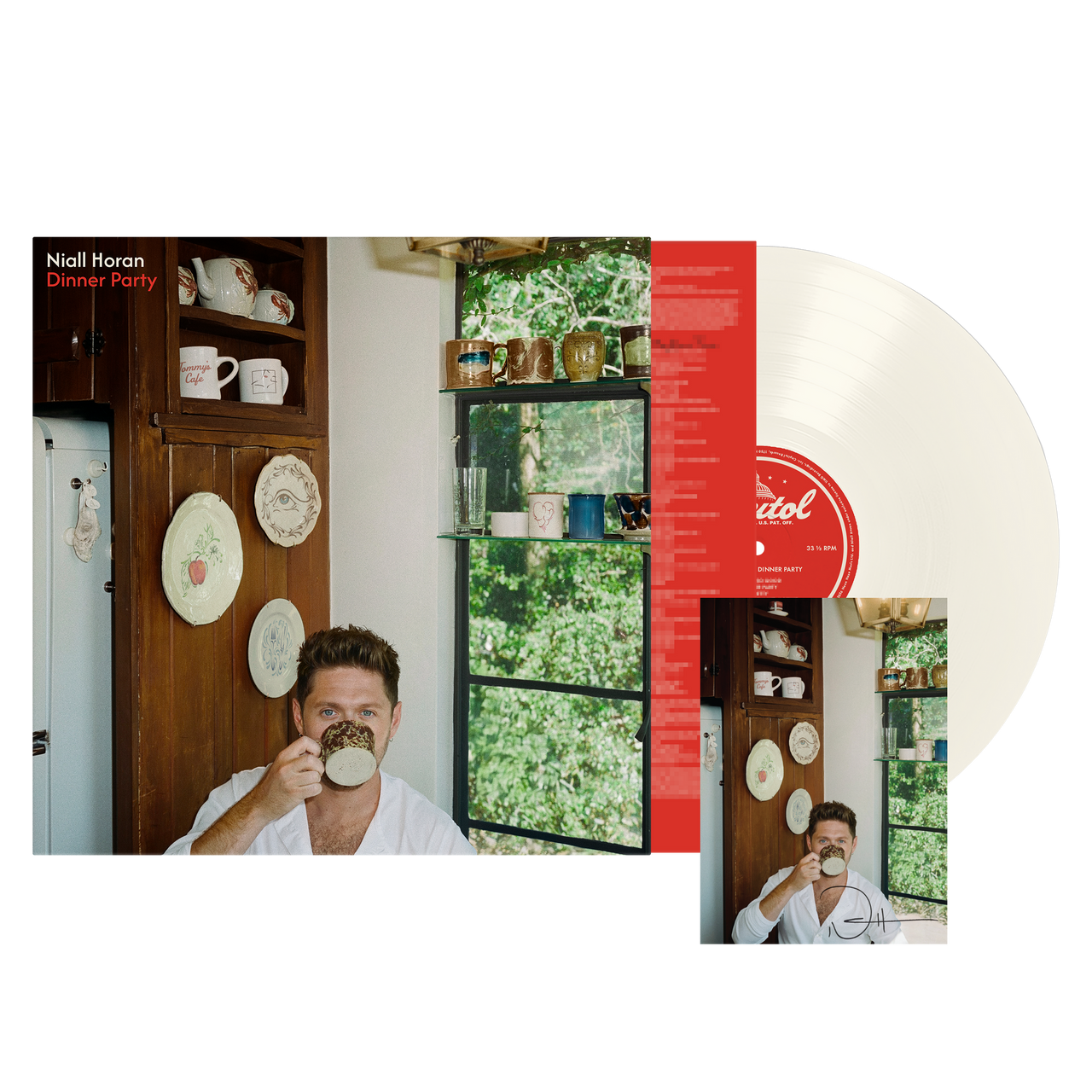 Niall Horan: Dinner Party Vinyl LP (Porcelain, Autographed Insert)