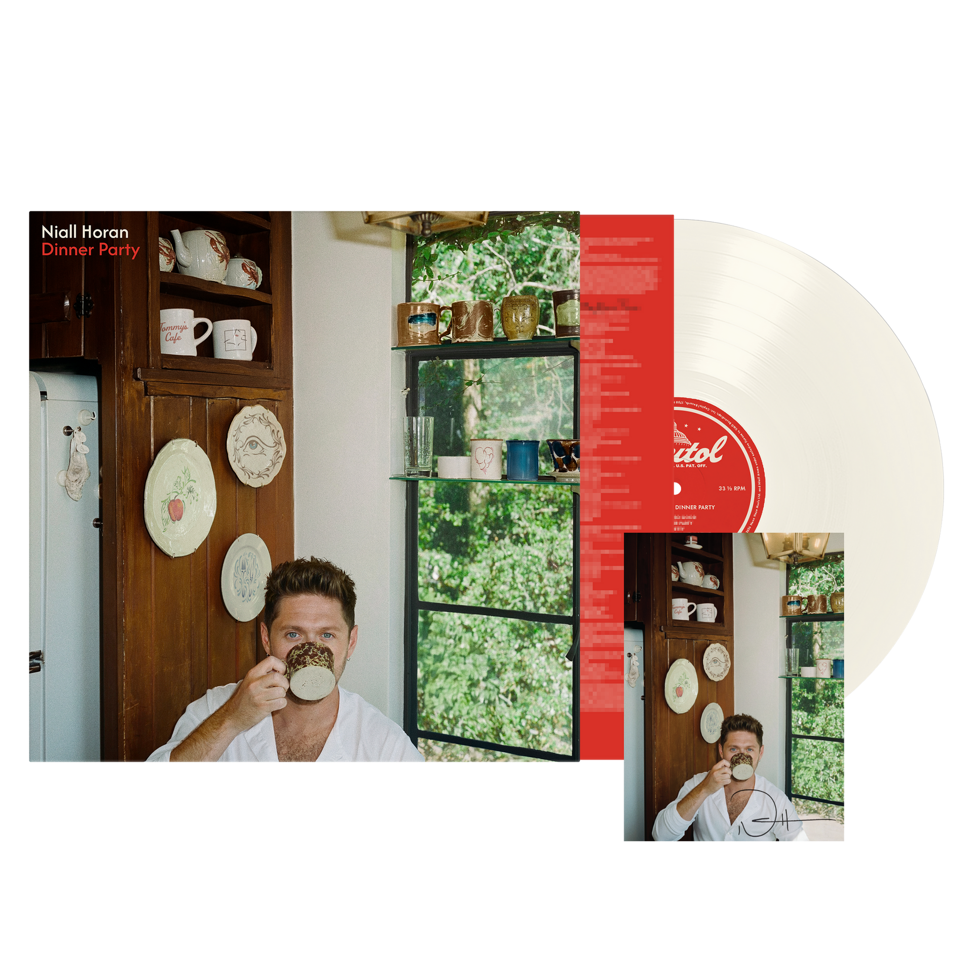 Niall Horan: Dinner Party Vinyl LP (Porcelain, Autographed Insert)