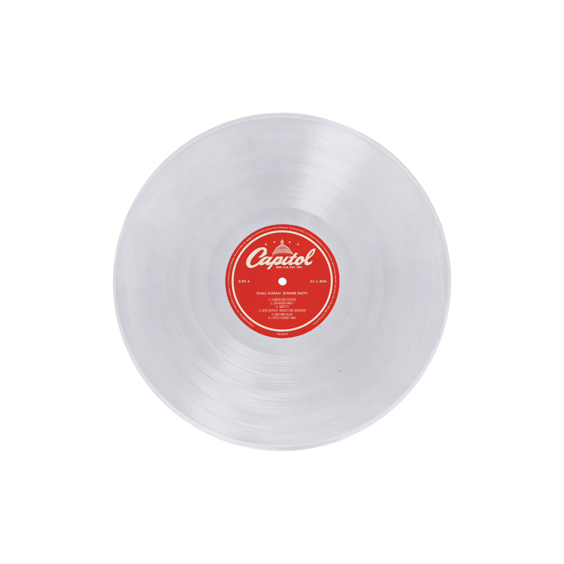Niall Horan: Dinner Party Vinyl LP (Wine Glass Clear)