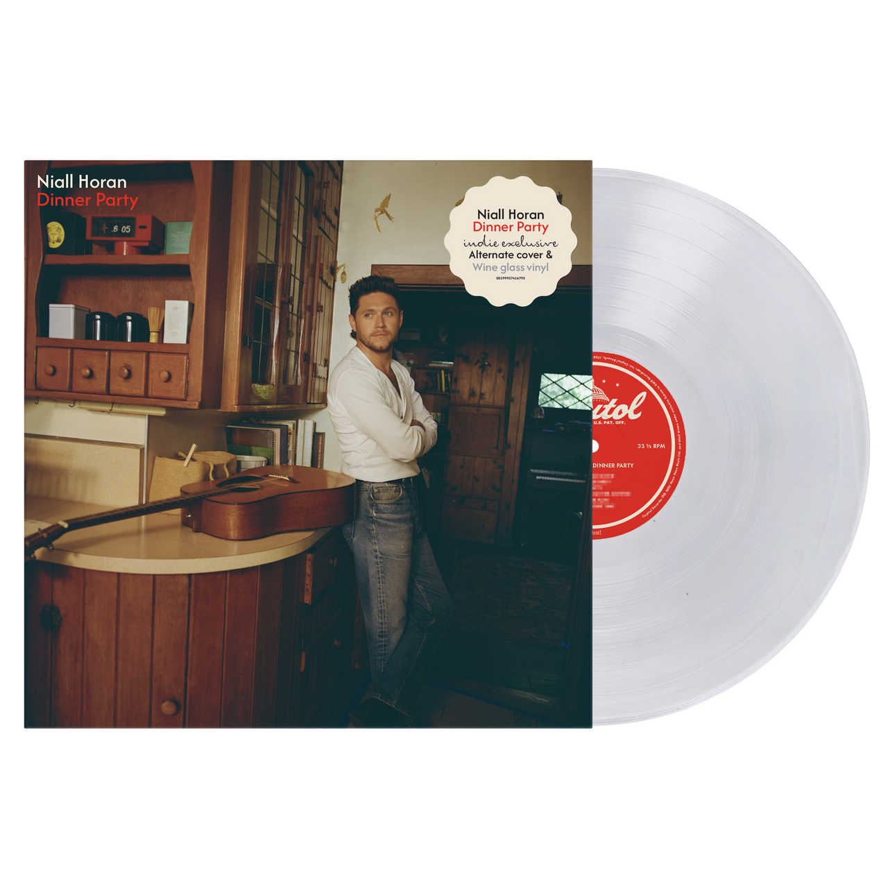 Niall Horan: Dinner Party Vinyl LP (Wine Glass Clear)
