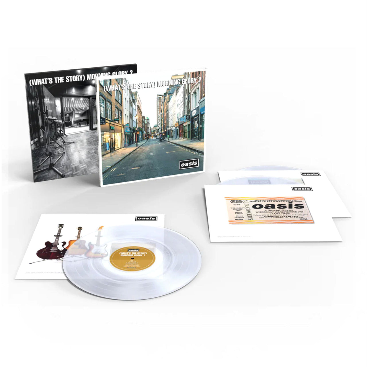 Oasis: (What's the Story) Morning Glory Vinyl LP (Clear, Anniversary)