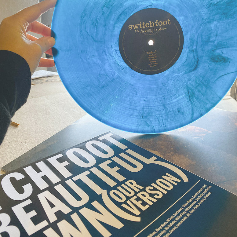 Switchfoot: The Beautiful Letdown (Our Version) Vinyl LP (Ocean Swirl)