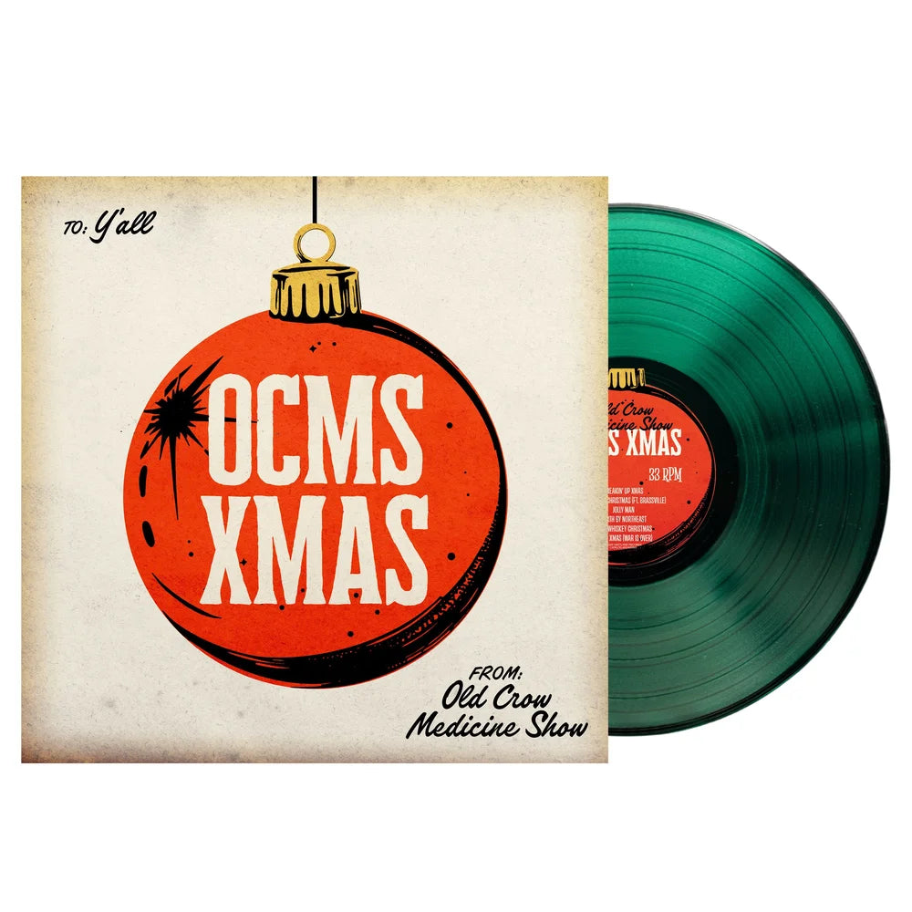 Old Crow Medicine Show: Christmas Vinyl LP (Green)
