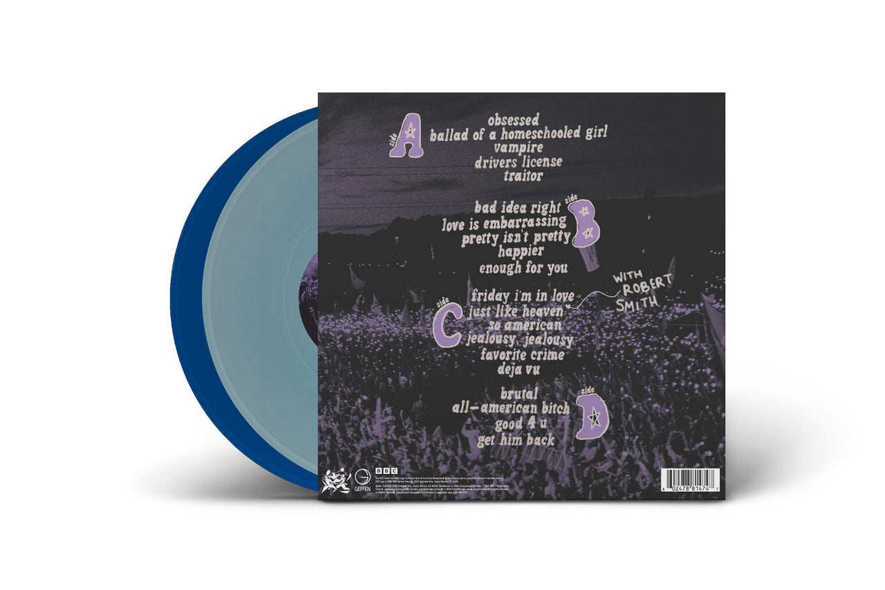 Olivia Rodrigo: Live from Glastonbury (a BBC Recording) Vinyl LP (Blue)
